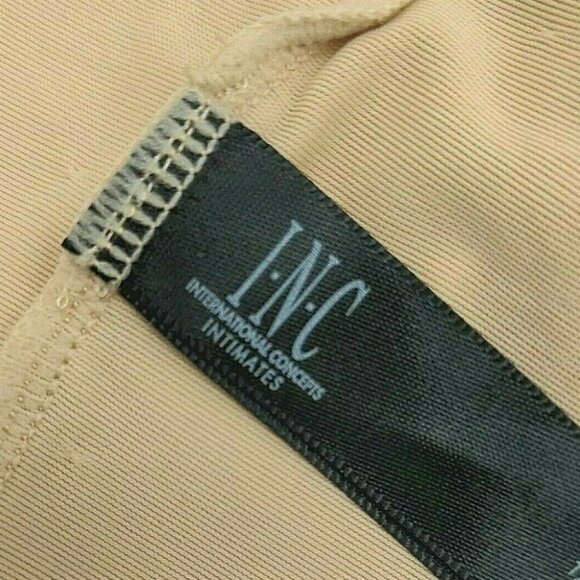 INC International Concepts Womens Lace Inset Hipster Panties Frappe Size 1X NEW - Picture 6 of 8